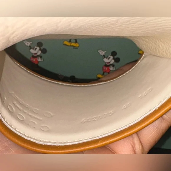 GUCCI DISNEY x MICKEY MOUSE SIGNATURE GG SANDALS SLIDES SZ 9 MEN SZ 11 US 41 IT - Picture 4 of 15